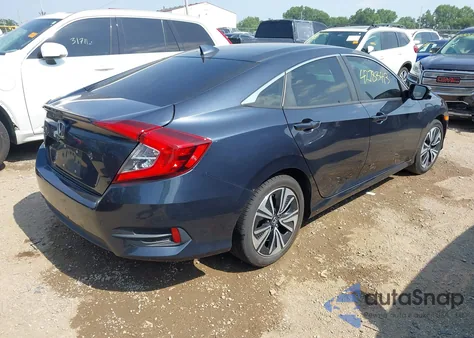 2017 Honda Civic Ex-T из США, поврежденный, VIN 2HGFC1F45HH659167
